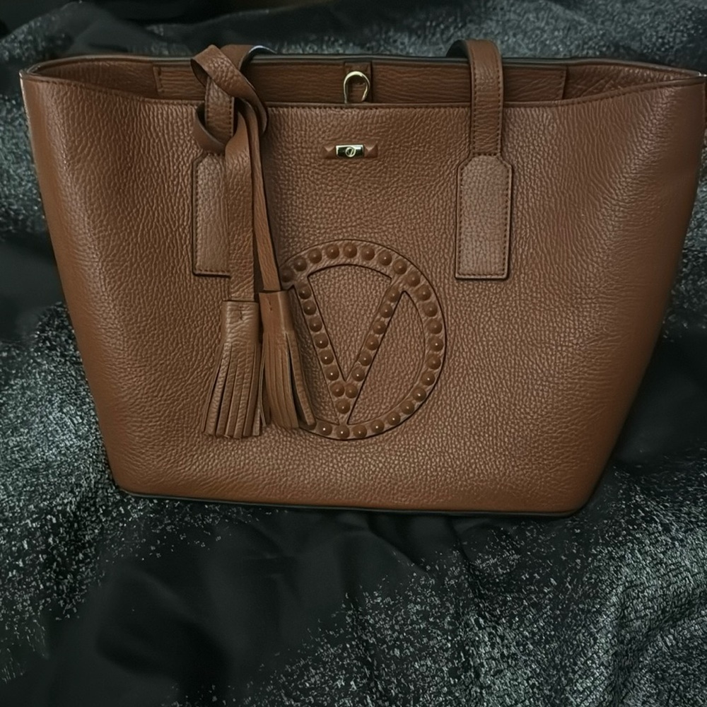 Large Brown Valentino Tote